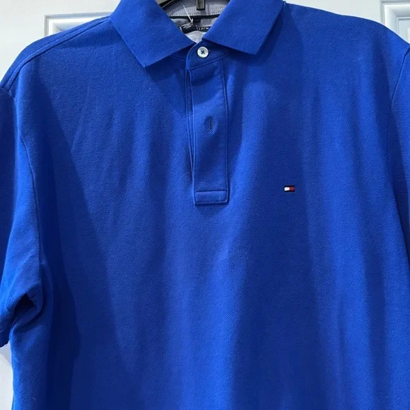 Men’s small Nile Blue polo shirt - Picture 3 of 6
